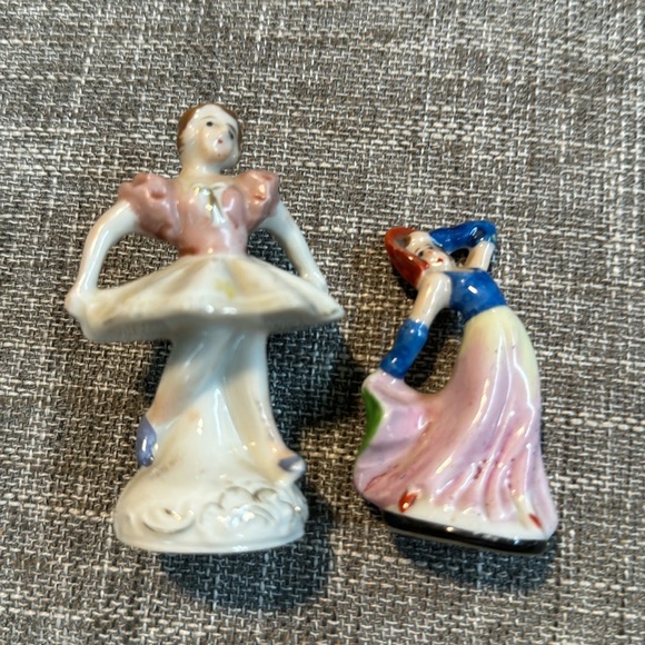 Vintage Ballerinas Occupied Japan, Beautiful Porcelain Ballerina and dan… - Picture 1 of 7